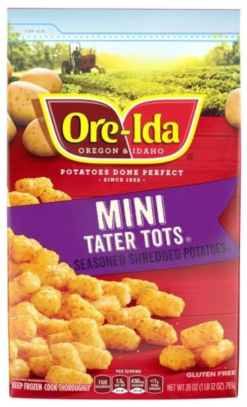 Ore-Ida Mini Tater Tots 28oz