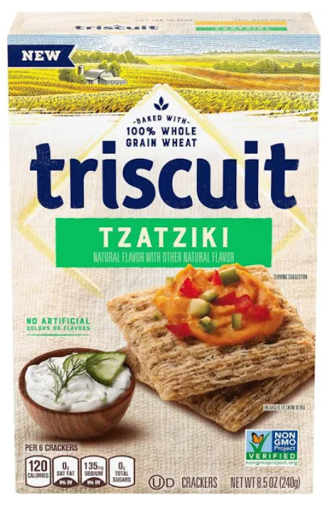 Nabisco Triscuit  Tzatziki  Crackers  8.5oz