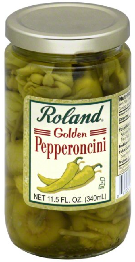 Roland Whole Golden Pepperoncini 11.5 fl oz