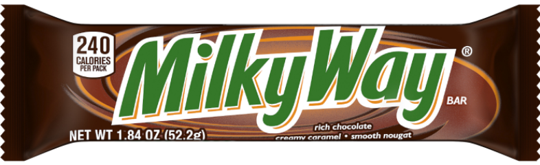 Milky Way Singles Size Chocolate Candy Bars 1.84 oz