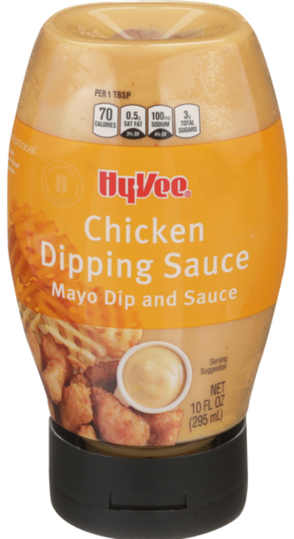 HyVee Chicken Dipping Sauce Mayo Dip & Sauce 10oz