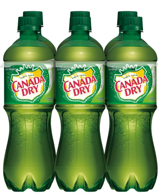 Canada Dry Ginger Ale 16.9fl oz x 6