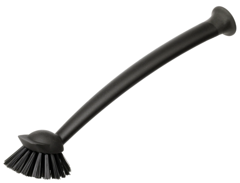 IKEA Black Suction Dish Brush