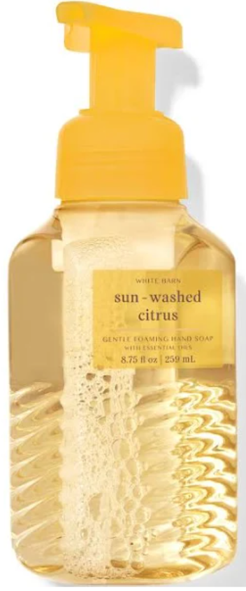 Bath & Body White Barn Sun-Washed Citrus Gentle Foaming Hand Soap 8.75 fl oz