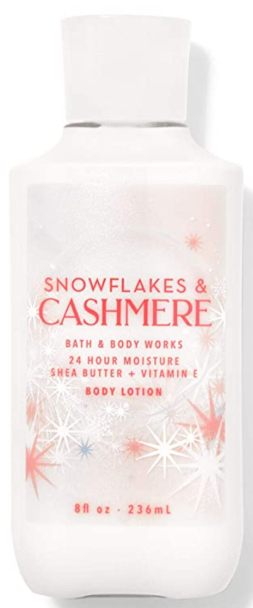 Bath & Body Works Bath & Body Works Snowflakes & Cashmere 24 Hour Moisture Body Lotion w/Shea Butter & Vitamin E 8floz