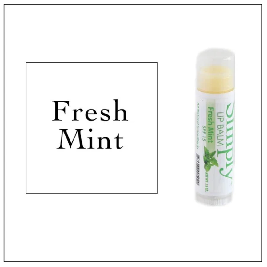 Simply Lip Balm SPF15 Fresh Mint