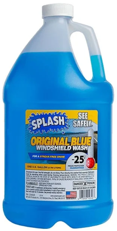 Splash Original Blue Windshield Wash 1 Gal