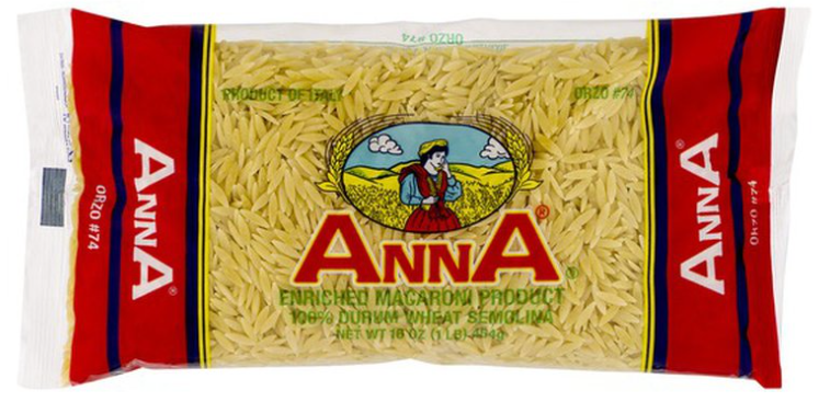 Anna Orzo Macaroni16oz