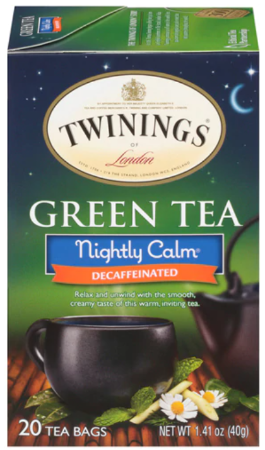 Twinings Decaffeinated Nightly Calm Green Tea