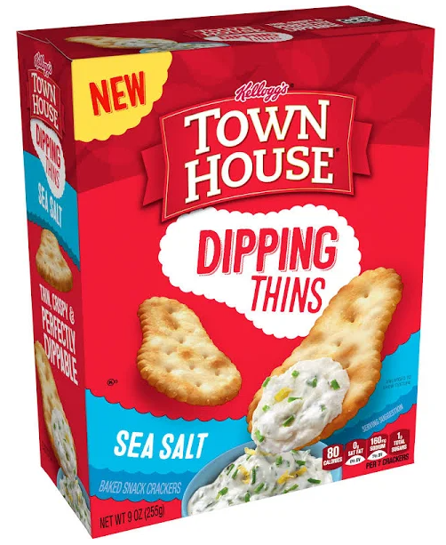 Town House Sea Salt Dipping Thins 9 oz