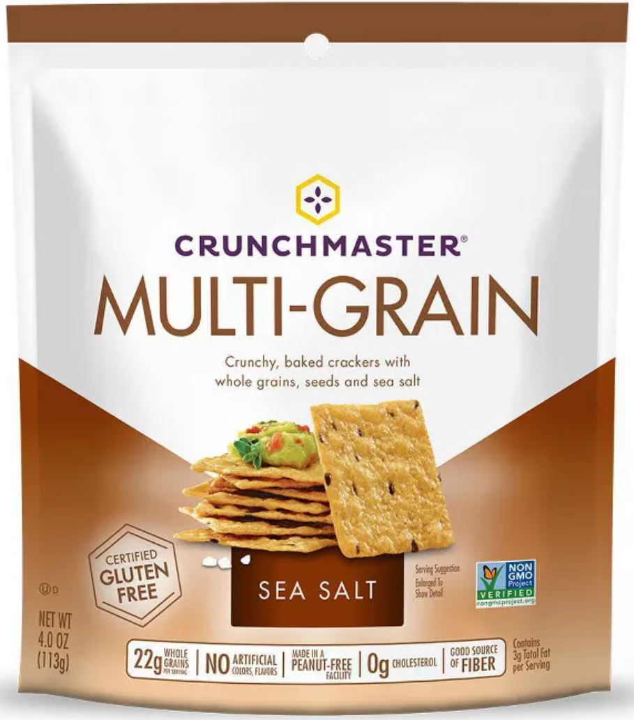 Crunchmaster Multi-Grain Sea Salt Crackers 4 oz