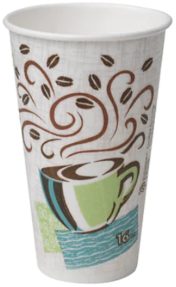 Dixie To Go Coffee Cups without lids 156 ct 16 oz