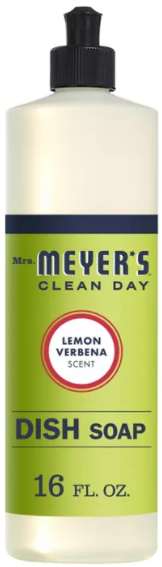 Mrs. Meyer's Clean Day  Lemon Verbena Dish Soap, 16 oz