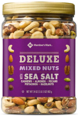 Member's Mark Deluxe Mixed Nuts 34 oz