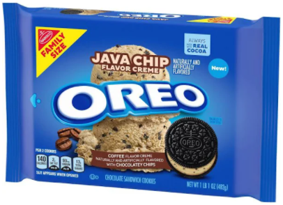 Nabisco Java Chip Oreo Sandwich Cookies 1lb 1oz