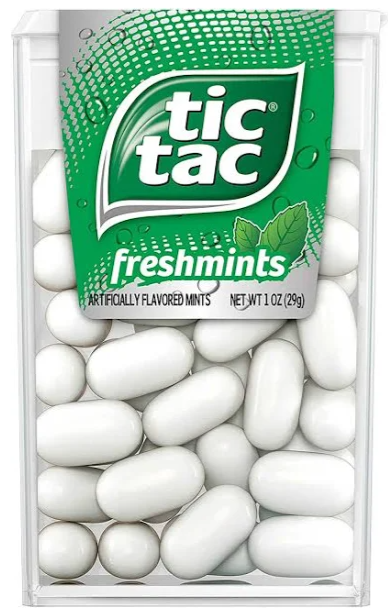 Tic Tac Freshmint Candy 1 oz