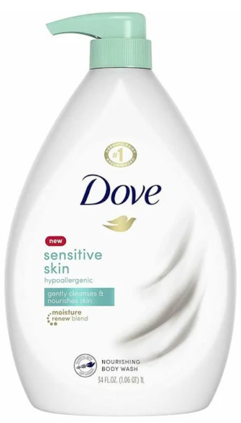 Dove Sensitive Skin Body Wash 34oz