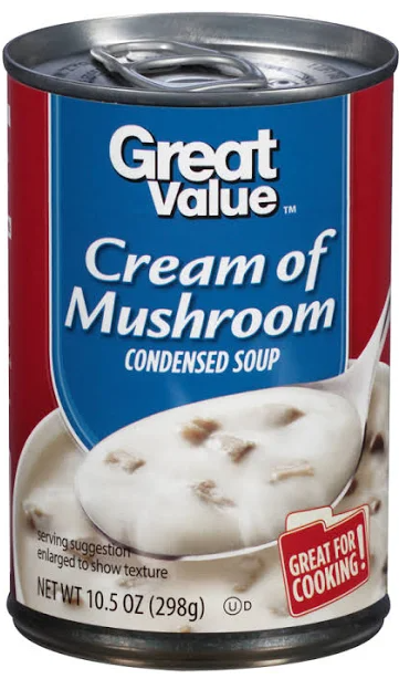 Great Value Cream of Mushroom Condensed Soup 10.5oz