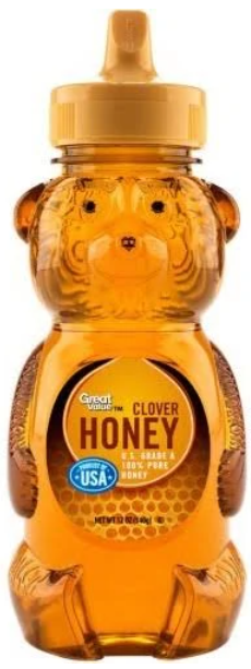 Great Value Clover Honey 12oz