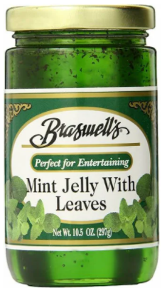 Braswell's Mint Jelly With Leaves, 10.5 oz