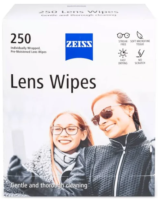 Zeiss Lens Wipes 250ct