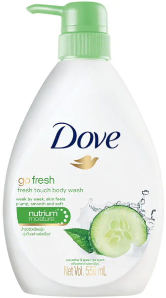 Dove Go Fresh Cucumber & Green Tea Scent Body Wash 18.6oz