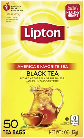 Lipton Black Tea 50ct