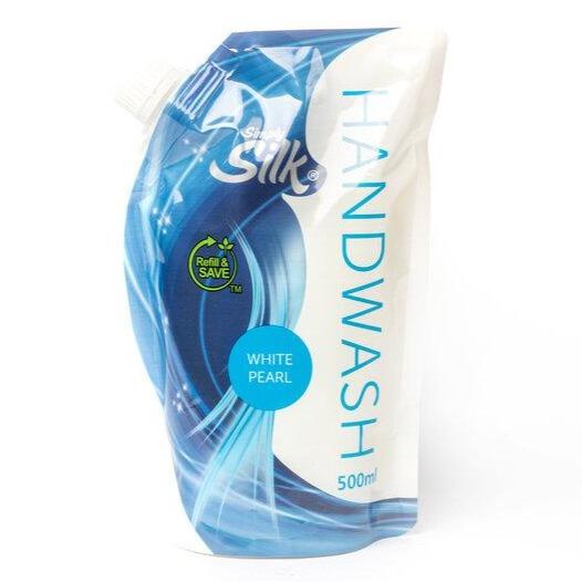 Silk Pearl White Handwash Refill 1L