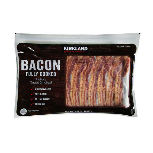 Kirkland Fully-Cooked Bacon Slices