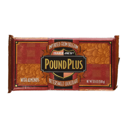 Pound Plus Bittersweet w/Almonds Chocolate Bar