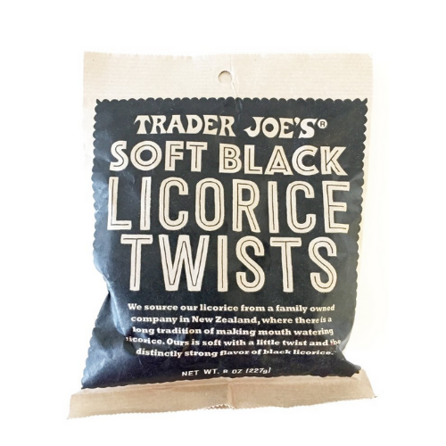 Soft Black Licorice Twists