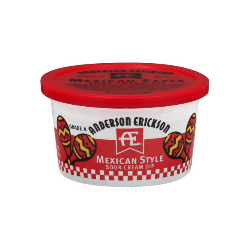 AE Dairy Grade A Mexican Style Sour Cream Dip - 8 oz