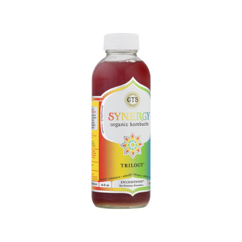 GTS Synergy Raw Kombucha Trilogy  16fl oz