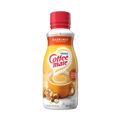 Coffee Mate Hazelnut Coffee Creamer - 16 oz