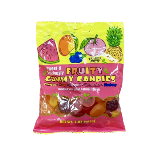 Fruity Gummy Candies 7oz