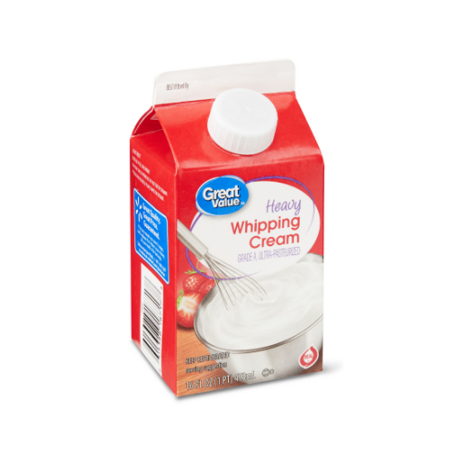 Great Value Heavy Whipping Cream 16 fl oz