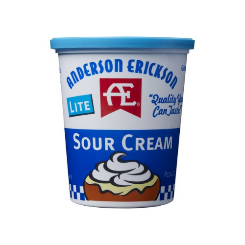 AE Dairy Grade A Light Sour Cream 16 oz