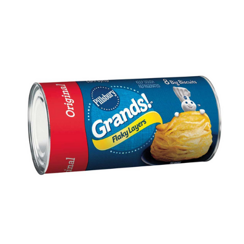 Pillsbury Grands!Original Flaky Layers Biscuits, 8 Big Biscuits