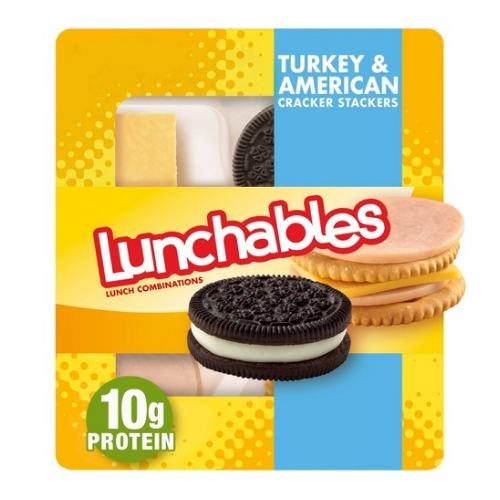 Turkey & American Cracker Stackers Lunchables 3.4 oz