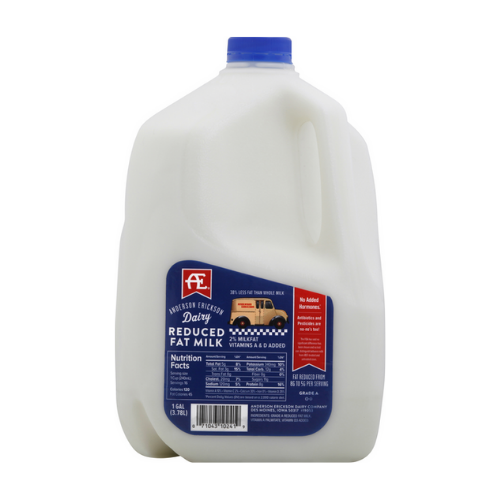 AE Dairy Grade A 2% Reduced Fat Milk - Gallon