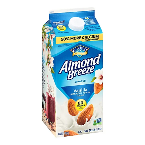 Blue Diamond Almond Breeze Almondmilk Vanilla 64floz