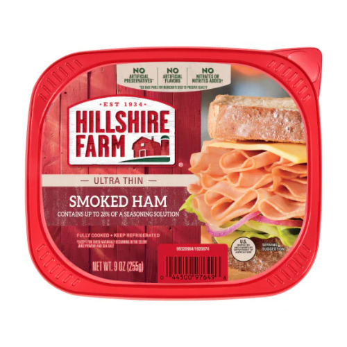 Hillshire Farm Ultra Thin Smoked Ham  9 oz