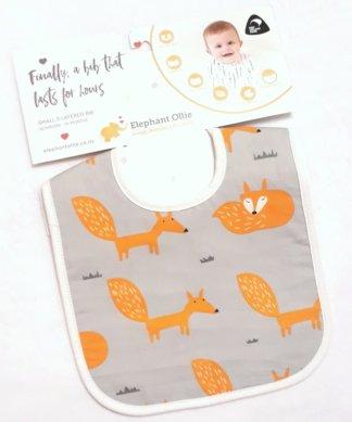 Elephant Ollie Small Binding Bib ea