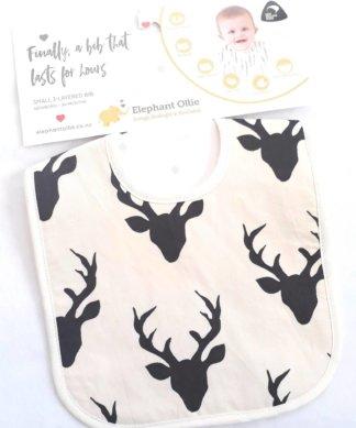 Elephant Ollie Small Binding Bib ea