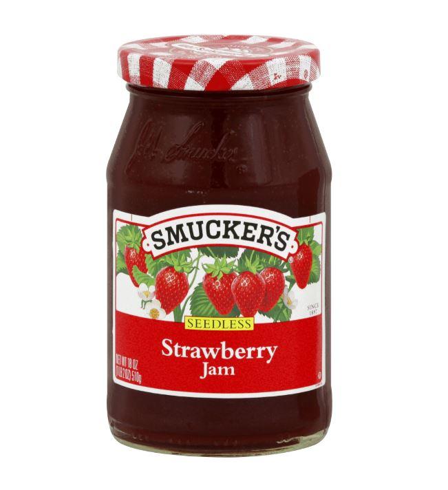 Smucker's Seedless Strawberry Jam, 18 oz