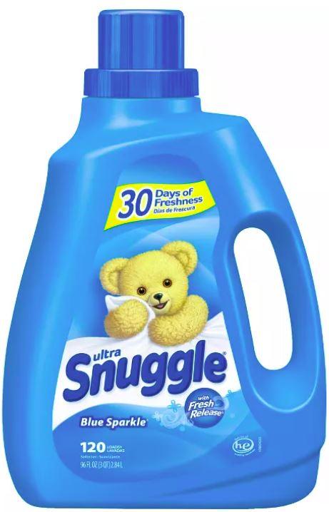 Ultra Snuggle Blue Sparkle Fabric Conditioner