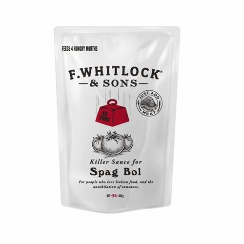 FWhitlock Spag Bol Sauce Pouch 500g