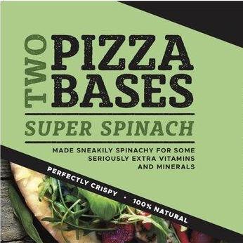 Pipi's Super Spinach Pizza Bases - 2 pack