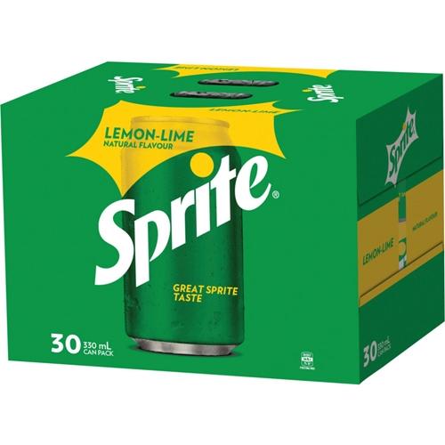 Sprite Lemonade Cans 330ml/30pk