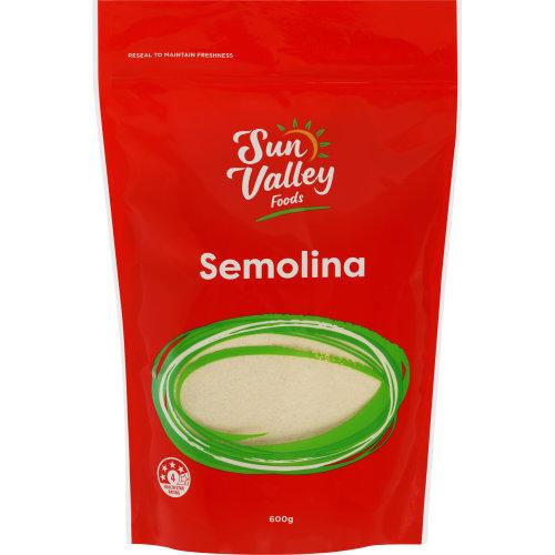 Sun Valley Semolina - Fine 600gm